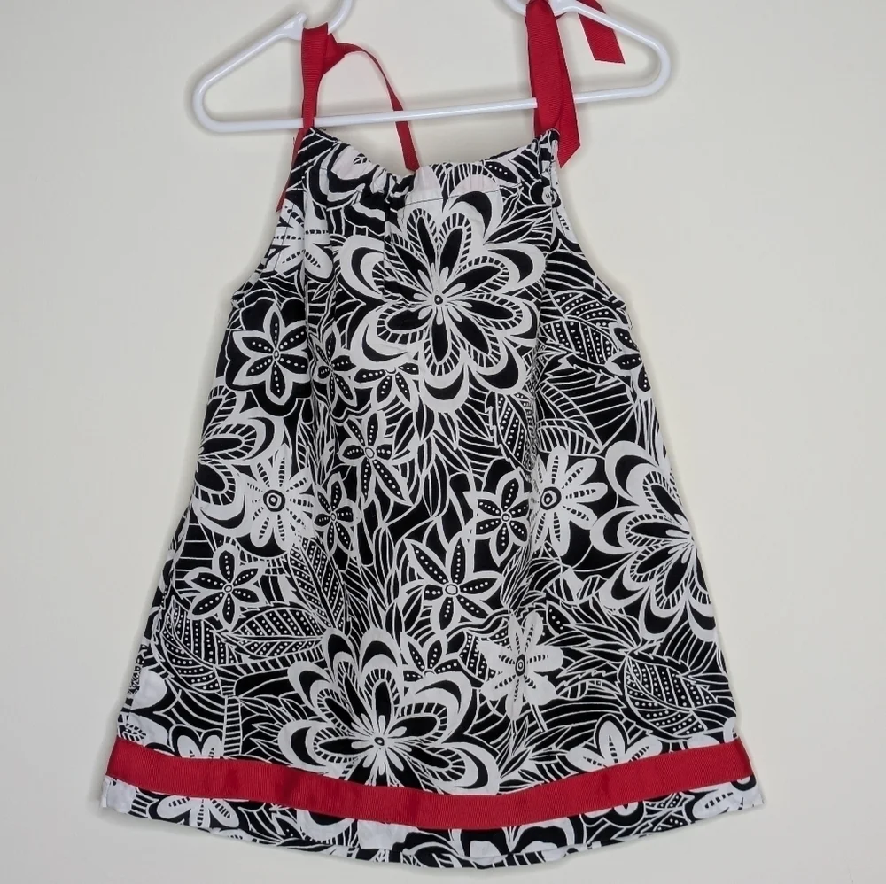 Hanna Andersson Flower Dress 80 2T